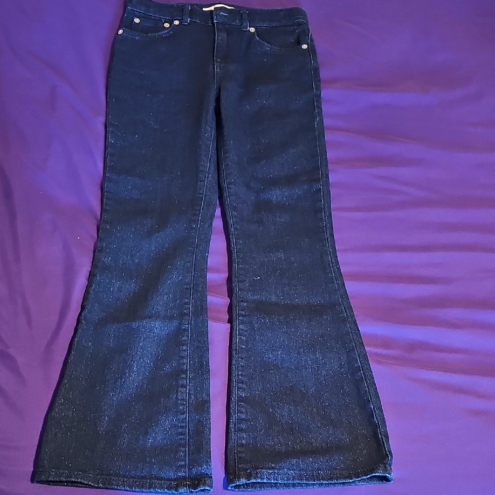 Levi's Dark Blue Flare Jeans